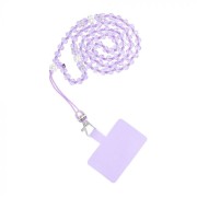 Cross Body Universal Λουράκι Λαιμού για Κινητά - Diamond Purple