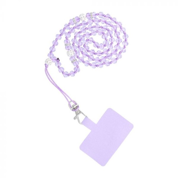 Cross Body Universal Λουράκι Λαιμού για Κινητά - Diamond Purple