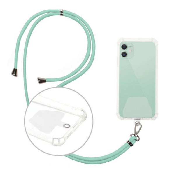 Cross Body Universal Λουράκι Λαιμού για Κινητά - Mint Green