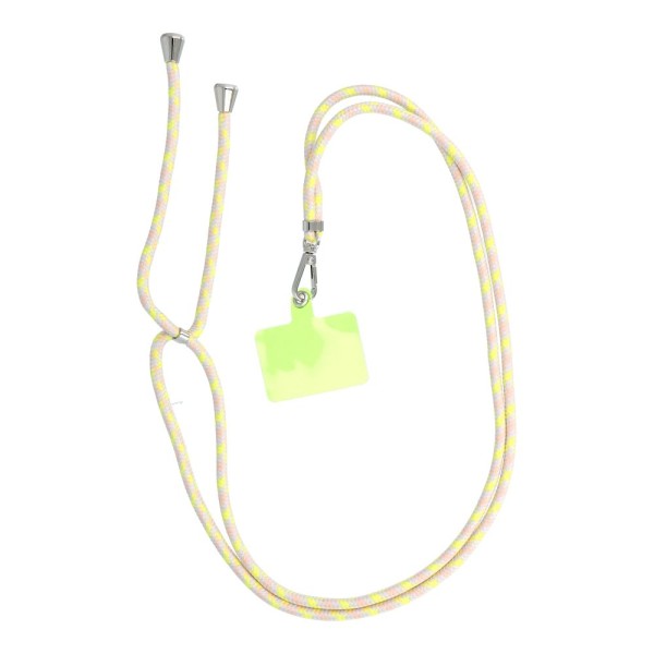 Cross Body Universal Λουράκι Λαιμού για Κινητά - Yellow / Grey