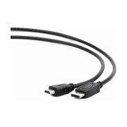 Cablexpert Καλώδιο DisplayPort male σε HDMI male 3m - Black 