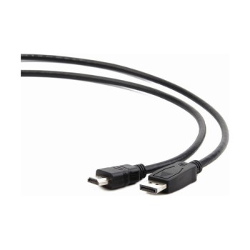 Cablexpert Καλώδιο DisplayPort male σε HDMI male 1.8m - Black 