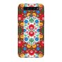 Θήκη Σιλικόνης CaseGadget Overprint Flowers On Red για PocoPhone X3 