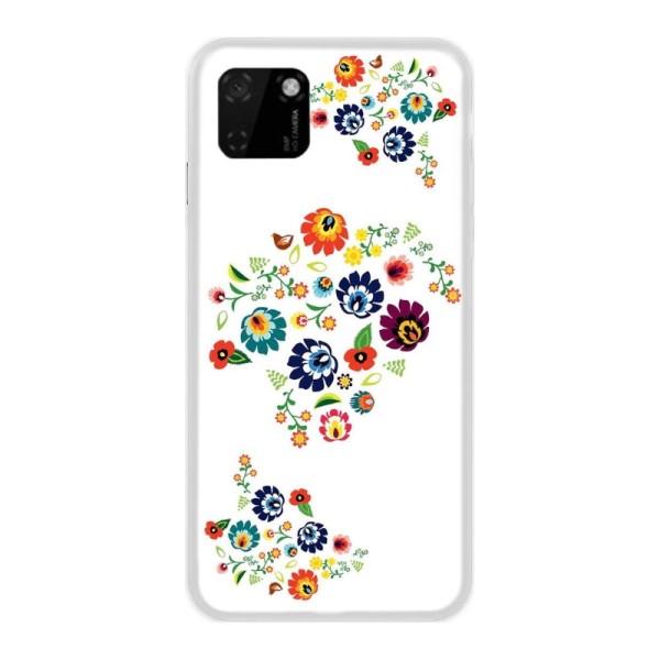 Θήκη Σιλικόνης CaseGadget Overprint Flowers Small για Huawei Y5P