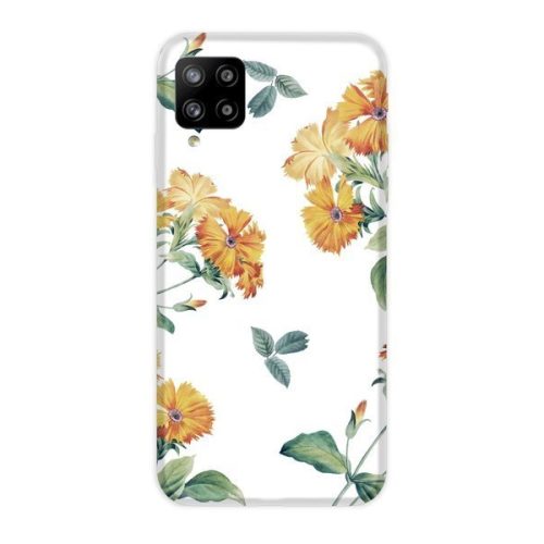 Θήκη Σιλικόνης CaseGadget Overprint Flowers Yellow για Samsung Galaxy A42