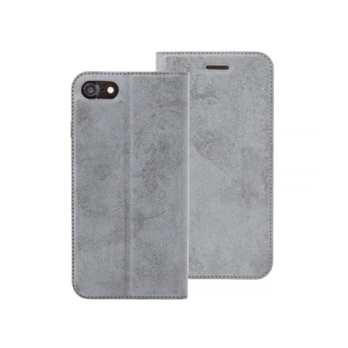 Θήκη Book Clarino Velvet Magnet για Apple iPhone 7 Plus/ 8 Plus - Grey