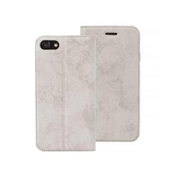 Θήκη Book Clarino Velvet Magnet για Apple iPhone X/XS - Silver