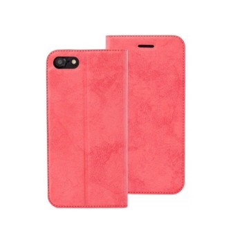Θήκη Book Clarino Velvet Magnet για Apple iPhone X/XS - Red
