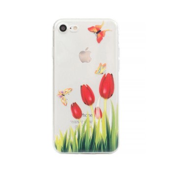 Θήκη Σιλικόνης Collection για iPhone 8/7/SE 2020/SE 2022- Tulip