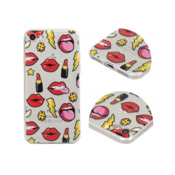 Θήκη Σιλικόνης Collection για iPhone 8/7/SE 2020/SE 2022 - Lips