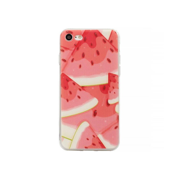 Θήκη Σιλικόνης Collection για Apple iPhone 7 Plus/ 8 Plus - Watermelon
