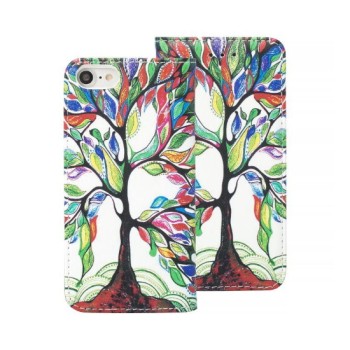 Θήκη Book Decor Tree για Apple iPhone  X/XS - White