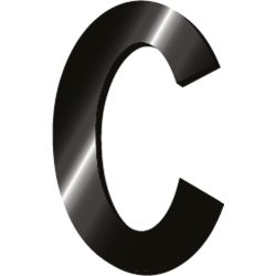 Αρχικά Γράμματα Legami Initial Letters Stickers - C