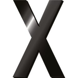 Αρχικά Γράμματα Legami Initial Letters Stickers - X