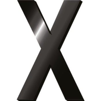 Αρχικά Γράμματα Legami Initial Letters Stickers - X