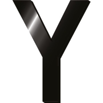 Αρχικά Γράμματα Legami Initial Letters Stickers - Y