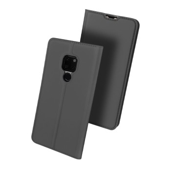 Θήκη Πορτοφόλι Dux Ducis Skin Pro για Huawei Mate 20 - Dark Grey