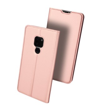 Θήκη Πορτοφόλι Dux Ducis Skin Pro για Huawei Mate 20 - Rose Gold