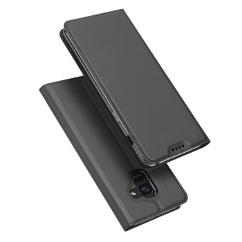 Θήκη Πορτοφόλι Dux Ducis Skin Pro για Samsung Galaxy A8 Plus 2018 - Grey