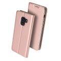Θήκη Πορτοφόλι Dux Ducis Skin Pro για Samsung Galaxy A8 Plus 2018 - Rose Gold