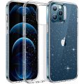 Θήκη Σιλικόνης ESR Shimmer για Apple iPhone 12/12 Pro  - Διάφανη