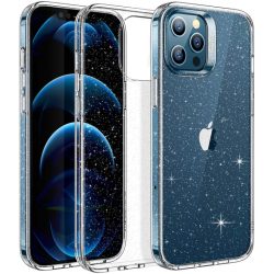 Θήκη Σιλικόνης ESR Shimmer για Apple iPhone 12/12 Pro  - Διάφανη