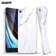 Θήκη Σιλικόνης ESR Soft Marble για iPhone 8/7/SE 2020/SE 2022 - Marble White