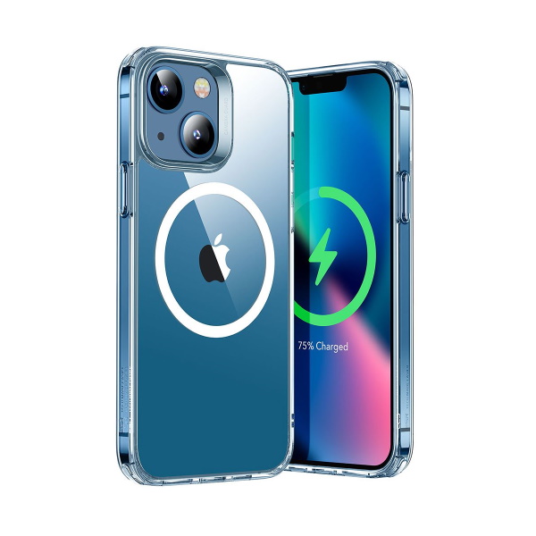 Θήκη Σιλικόνης ESR Classic Hybrid με HaloLock MagSafe για Apple iPhone 13 - Clear
