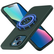 Θήκη Σιλικόνης ESR Cloud Halolock Magsafe για Apple iPhone 13 - Pine Green