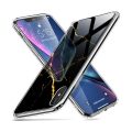Θήκη Σιλικόνης ESR Mimic Tempered Glass Marble για Apple iPhone 11/XR - Black/Gold