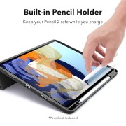 Θήκη Book ESR Rebound Pencil Series για Apple iPad Pro 12.9 (2021-2022) - Air 13 (2024) - Black