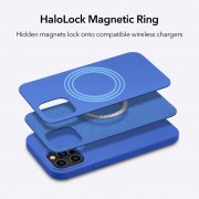 Θήκη Σιλικόνης ESR Cloud Halolock Magsafe για Apple iPhone 12 Pro Max - Classic Blue