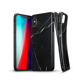 Θήκη Σιλικόνης ESR Soft Marble για Apple iPhone Xs Max - Black White