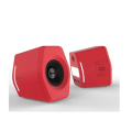 Edifier G2000 Bluetooth Gaming Speakers, Ηχεία Υπολογιστή 2.0 με Ισχύ 32W & RGB - Red