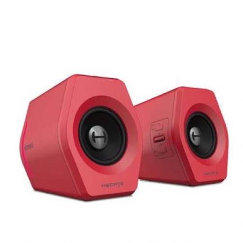 Edifier G2000 Bluetooth Gaming Speakers, Ηχεία Υπολογιστή 2.0 με Ισχύ 32W & RGB - Red