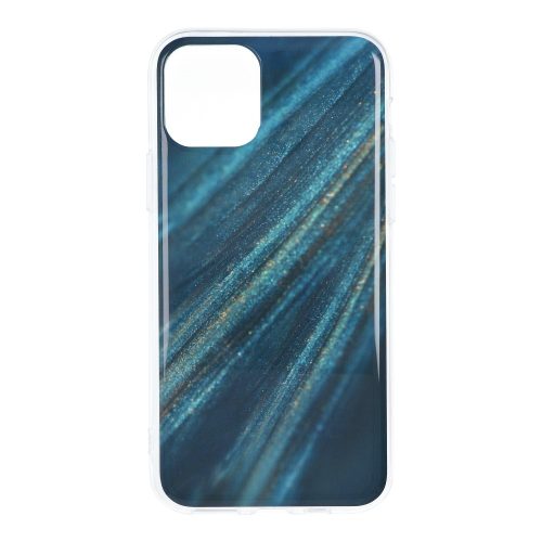 Θήκη Σιλικόνης Forcell Marble Cosmo Case για iPhone 12 Pro Max - Blue