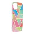 Θήκη Σιλικόνης Forcell Marble Cosmo Case για iPhone 12 Pro Max - Colourful