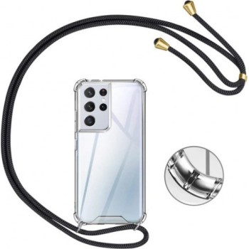 Θήκη Forcell Cord case for Samsung S21 Ultra - Διάφανη
