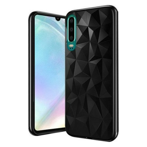 Θήκη Σιλικόνης Forcell Prism για  Huawei P30 - Black 