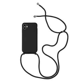 Θήκη Σιλικόνης Forcell Cord Back Cover για Apple iPhone 11 Pro - Black