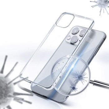 Θήκη Forcell AntiBacterial για iPhone XS Max - Διάφανο