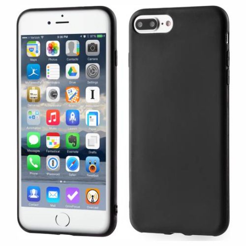 Θήκη Σιλικόνης Forcell Back Cover TPU για Apple iPhone 7/8 Plus - Black 