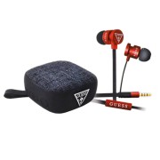 Guess Bundle Pack Bluetooth Ηχείο και In Ear Ακουστικά με Jack Plug