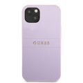 Guess PU Saffiano Leather Case για το iPhone 13 Mini - Purple