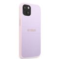 Guess PU Saffiano Leather Case για το iPhone 13 Mini - Purple