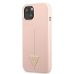 Guess Silicone Line Triangle Case για το iPhone 13 Mini - Pink