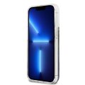 Θήκη Guess Liquid Glitter Flower για iPhone 13 Mini - Blue