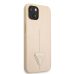 Θήκη Guess PU Saffiano Triangle για Apple iPhone 13 Mini  - Beige