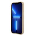 Θήκη Guess PU Saffiano Triangle για Apple iPhone 13 Mini  - Beige
