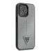 Guess PU Saffiano Triangle Case για το iPhone 13 Pro - Silver